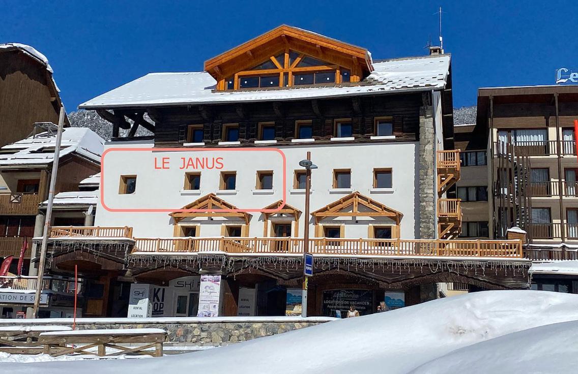 Le Janus, Pied Des Pistes, 2 Garages, Terrasse Avec Sauna Montgenèvre Dış mekan fotoğraf
