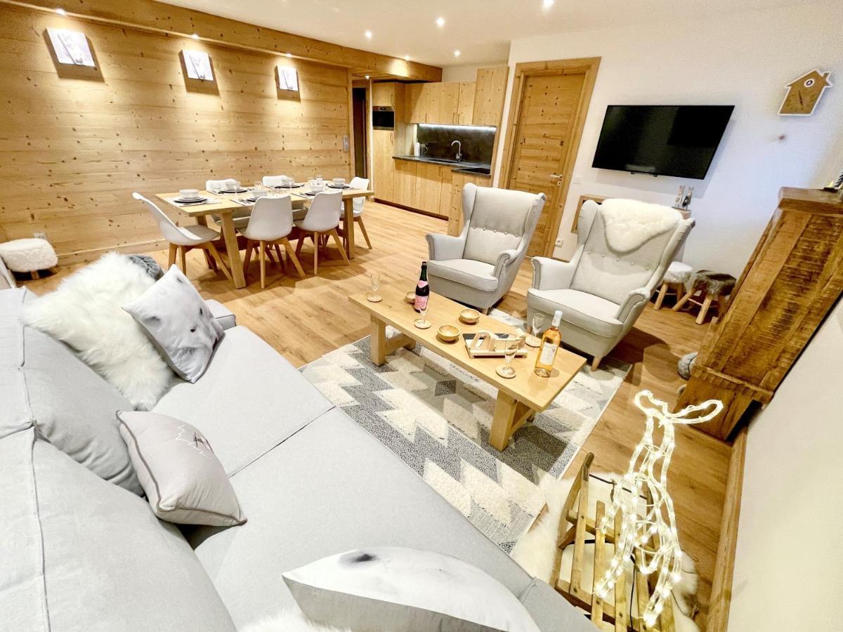Le Janus, Pied Des Pistes, 2 Garages, Terrasse Avec Sauna Montgenèvre Dış mekan fotoğraf